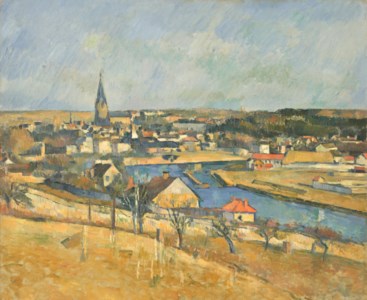 Paul Cézanne, Melun vu depuis Le Mée-sur-Seine