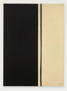 Barnett Newman, Black Fire I