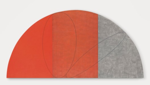 Robert Mangold, Curved Plane/Figure VII