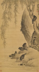 Birds beside Water
