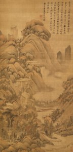 Waterfalls amidst Mountains