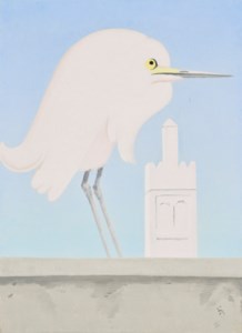 Heron Blanc