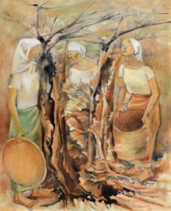 Women with Trees