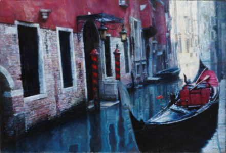 Reflection on Canal (Venice)
