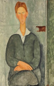Amedeo Modigliani, Jeune homme roux assis