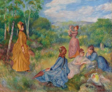 Pierre-Auguste Renoir, Jeunes filles jouant au volant