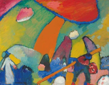 Wassily Kandinsky, Strandszene
