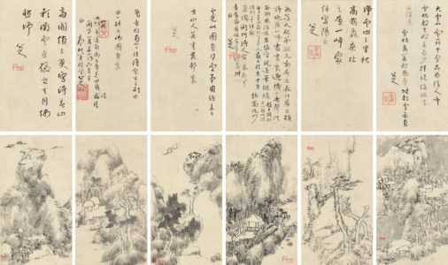 LANDSCAPES AND CALLIGRAPHY