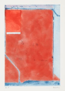 Small Red, from Eight Color Etchings