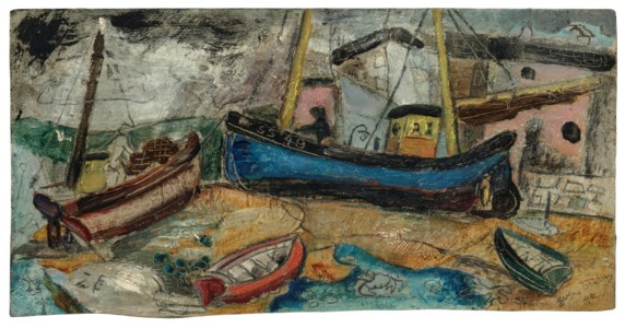Boats in a Harbour, St Ives