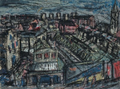 View of Hackney with German Hospital