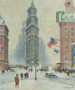 Times Square, Winter