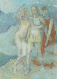 The Goddesses Contending for the Apple