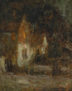 Maison au clair de lune