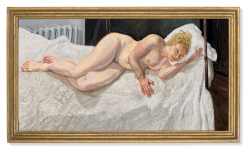 Lucian Freud, Ria, Naked Portrait