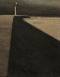 Leon Spilliaert, Phare sur la digue