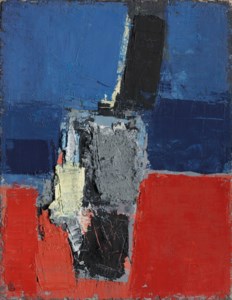 Study for Painting Blue and Red