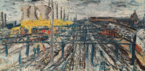 Leon Kossoff, Willesden Junction - Autumn Afternoon