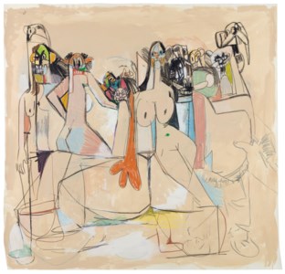 George Condo, T an Orgy Improvisation