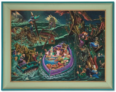 Le Bateau ivre ou L'Expérience inavouable ou La Belle (évasion de forçats) ou Le Naufrage de la Méduse ou Naufrage-mon naufrage ou L'Orgie ou La Belle la Méduse
