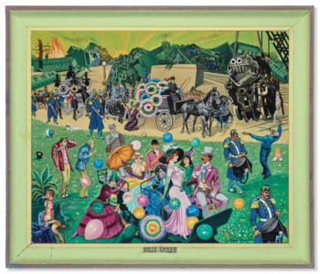 Le Bon Désir à la Belle Époque ou Le Beau Désir à la Belle Époque ou Le Présage funeste ou Misère occidentale nourricière des rentiers ou Prélude pour une petite musique de nuit à Partouze-country ou Le Funeste Présage ou Les Zobsecs aux obsèques (titre provisoire) ou « Dépaysage du désir »