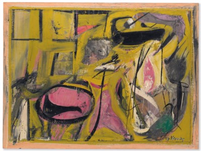 Willem de Kooning, Event in a Barn