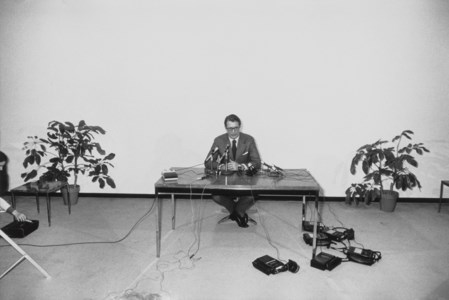 Elliot Richardson Press Conference, Austin, TX, 1973
