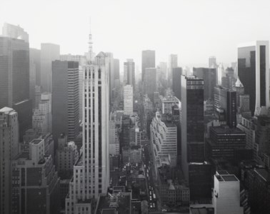 View West from Park Avenue and 55th Street, New York City, 1975