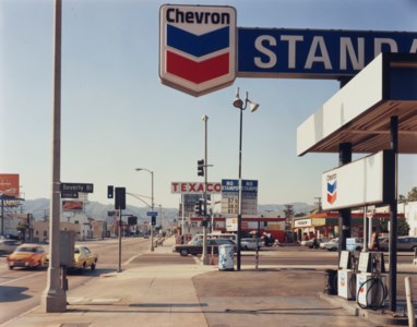 Beverly Boulevard and La Brea Avenue, Los Angeles, California, June 21, 1975