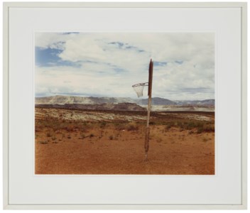 Near Lake Powell Arizona (basketball hoop), 1979