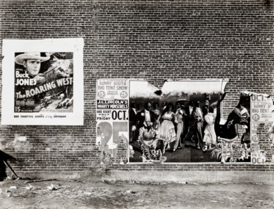 Minstrel Showbill, Alabama, 1936