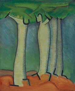 Trees on Red Rocks