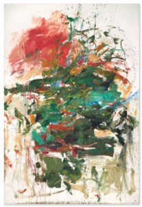 Joan Mitchell, 12 Hawks at 3 O'Clock