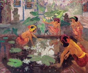 Women by the Lotus Pond