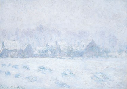 Claude Monet, Effet de neige à Giverny