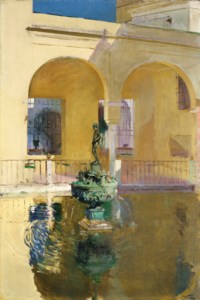 Estanque de Charles V, Alcázar, Seville