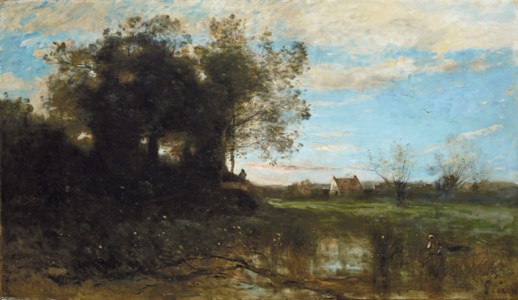Jean-Baptiste-Camille Corot, Souvenir des dunes de Dunkerque