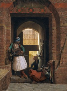 Corps de garde d'arnautes au Caire