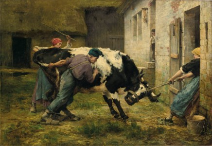 Dans la ferme