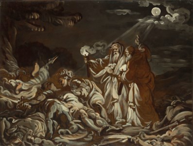 Achilles lamenting the death of Patroclus