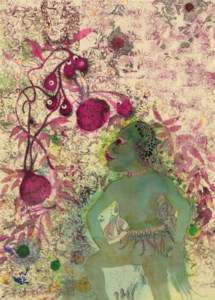 Eve in earnest and with an agreeable discomfort ripened, bruised and curious like fallen fruit in sleep