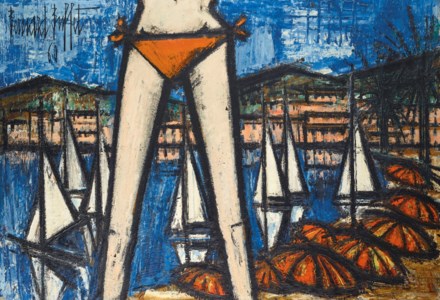 Bernard Buffet, Baigneuse à Cannes