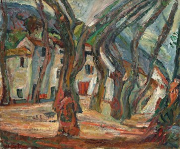 Chaim Soutine, La place de la Liberté à Céret
