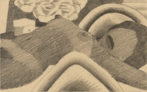 Drawing for Big Brown Nude