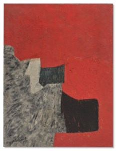 Rouge et gris