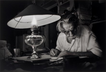 Albert Schweitzer, Africa, 1954