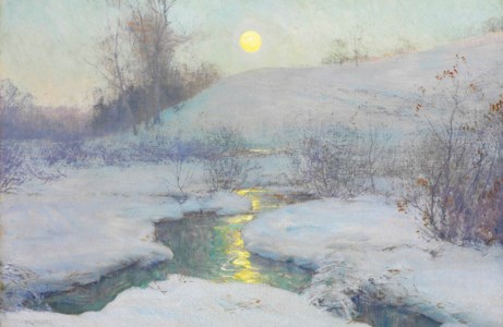 Moonrise at Dusk