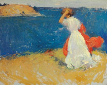 Girl on the Headland