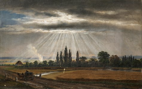 Solan bryder frem genrem skyerne (Sun Breaks Out Through the Clouds)