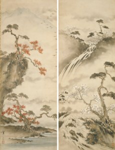 Nikko in spring and autumn